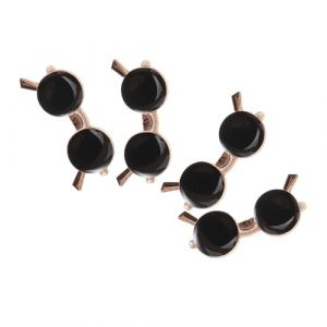 TOYANDONA 4pi&egrave;ces Pinces &agrave; Cheveux M&eacute;tal Forme Lunettes Barrettes Originales pour Femmes Accessoires Cheveux Vintage Lot de Pinces Styl&eacute;es (Qaidam, neuf)