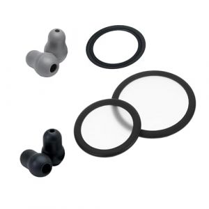 Kit d'accessoires de rechange pour St&eacute;thoscope Littmann Classic 3 Utilis&eacute; pour St&eacute;thoscope Littmann Accessoires Contient Diaphragme de Remplacement Suspendu Grand et Petit 2 Pcs Bouchons D'oreilles (Silent-Qiaoyou, neuf)