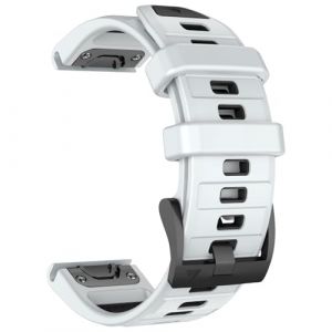 MYSNBKN 22mm Quick Fit Bracelet pour Fenix 8 47mm/Epix Pro 47mm/Fenix 7 Pro/Fenix 7/Fenix 6 Pro/Fenix 6/Fenix 5/Fenix EPIX Gen2, Forerunner965/955/945/935/Approach S62 (MYSNBKN-FR, neuf)