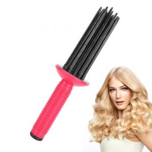 à air chaud - Outil professionnel de coiffage des cheveux, thermique réglable | Brosse à air chaud compacte pour cheveux bouclés, bouclés sans effet, pour c (wehuiy, neuf)