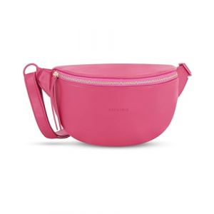 Expatri&eacute; Sac &agrave; Main pour Femmes Pink - Alice Small - Sac Banane en Cuir V&eacute;g&eacute;tal pour Festival, Voyage et Vie Quotidienne - Sac &agrave; Hanche El&eacute;gant - D&eacute;perlant (Ecom-Brands, neuf)