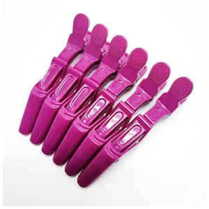 &Eacute;pingle &Agrave; Cheveux 6 pcs/gros pinceaux pince &agrave; cheveux pince d' Clip Clip Clipper Coiffeur Coiffeur Coiffeur Accessoires for cheveux &Eacute;pingle &Agrave; Cheveux Mariage(6 pcs purple) (钟祥市微琼维商贸有限公司, neuf)