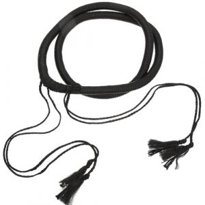 TINEASUR Bandeau Turban Arabe pour Hommes 56 CM Noir Moustaches Serrage-T&ecirc;te Foulard de Duba&iuml; en PU L&eacute;ger R&eacute;glable Accessoire Musulman pour Maintien du Foulard et Style Moyen-Oriental (Sauxi, neuf)