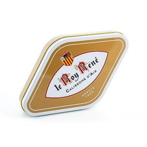 Le Roy René - Boîte Losange 10 Calissons d'Aix (Agathastock, neuf)