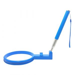 Pelles &agrave; d&eacute;chets pour animaux de compagnie - Compact Poop Shovel pour chiens, liti&egrave;re pour chat et utilisation en ext&eacute;rieur - Poign&eacute;e robuste avec poign&eacute;e confortable - R&acirc;teau et plateau portables (holey, neuf)