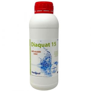 Algicide Anti Algues Piscine, rattrapage Choc Eau Verte ?Anti Eau Verte/Trouble, Traitement Anti-algues 1L et 5L ?Produit Stop algues et récupération des eaux Troubles (1L) (Js DistriWeb, neuf)