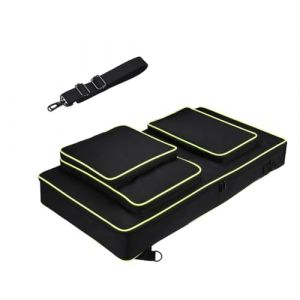 Janjunsi Contr&ocirc;leur DJ Portable &eacute;tui de Transport Sac &agrave; bandouli&egrave;re Compatible avec Pioneer DJ DDJ-FLX10/DDJ-1000/DDJ-1000SRT/AlphaTheta DDJ-GRV6 Sac de Rangement pour Contr&ocirc;leur (Xinvision, neuf)