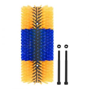 Brosse de soins du dos de cheval | Brosse à double vis | Brosse à gratter les animaux de la ferme | Gratte-dos pour bétail, double vis pour âne, cheval (weoja, neuf)