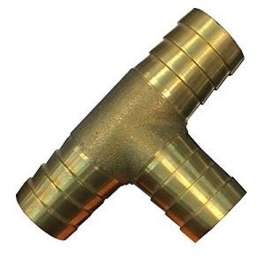 KANANA Y - Répartiteur en T 12 mm, 16 mm, 19 mm - Raccord de tuyau d'arrosage (VGS), diamètre : en forme de T 16 mm (guohuigeibaihuodian, neuf)