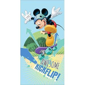 arlis Drap De Plage Mickey Disney Ou Serviette De Bain 70 X 140 Cm (Drap de Plage Mickey) (fastday, neuf)