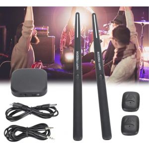 Kit de batterie virtuelle Ensemble de batterie de réalité virtuelle portable Ensemble de batterie électronique pour débutants Enfants Adultes Support MIDI Bluetooth (beiyuanwangluo, neuf)