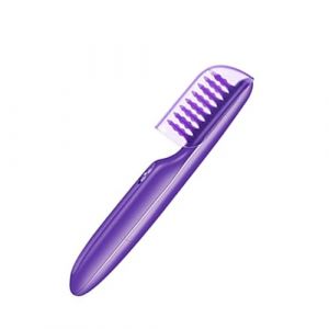 Détanglant électrique Détangler des cheveux automatisés pour sec et humide ou perruque, adultes et brosses à cheveux pour enfants (piles non incluses), brosse à détanglation électrique (EnShiZhouKeWeiShangMaoYouXianGongSi, neuf)