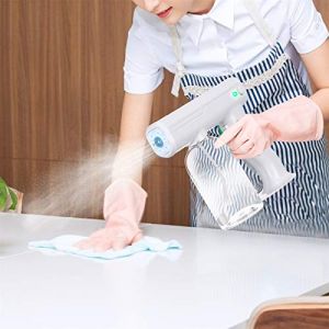 800ml Nano Pistolet À Vapeur Spray Humidificateur Blue Light Salon Multifonctionnel Teinture Des Cheveux Teinture Hydratante Réparation Vapeur Spray Machine avec la batterie (Momolaa&FR (7 -20 Days Delivery), neuf)