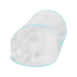 Moustiquaire Pliable Lit 1 Place, Moustiquaire Pop Up Portable pour Voyage Camping Chambre Intérieur Extérieur, Filet de Lit Bebe Enfant Adultes, Tente de Camping Portable, 200 x 80 x 56 cm (jingyash, neuf)