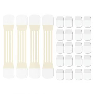 Soulagement de la peau &eacute;touff&eacute;e Patch coude &eacute;tanche &agrave; la sangle de lifting invisible pour les autocollants r&eacute;utilisables doubles A 4 pi&egrave;ces (kilnbright, neuf)