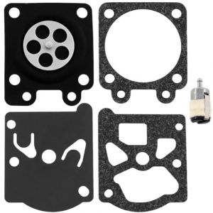 ZAMDOE Kit de réparation de carburateur pour Dolmar PS32 PS35 PS350 PS420 tronçonneuse Accessoires pour Walbro C1Q carburateur Kit de Joints de réparation de Membrane de carburateur (ZAMDOE, neuf)