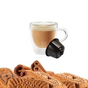 KICKKICK® 16 Capsules Café Speculoos Soluble – Cappuccino Biscuit et Cannelle - Compatible Nescafé Dolce Gusto (Kickkick SRL, neuf)