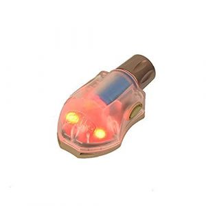 Koyheng Tactique Airsoft Casque Survie Lampes IR Militaire Airborne Manta Strobe Lights avec Magic Tape pour Fast Casque &eacute;tanche lumi&egrave;re (Koy heng, neuf)
