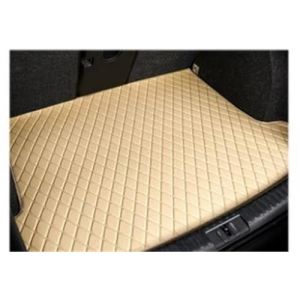 Tapis Protection Tapis De Coffre en Cuir pour Mercedes pour Benz Classe GLS X167 2020 2021 Doublure Chargement, Plateau, Housse Antidérapante(Beige-1pcs) (CHIWANLIANGPI-EU, neuf)
