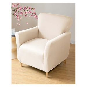 Housse de Fauteuil Cabriolet 1 Place Housse de Fauteuil Extensible Club Universel Amovible Lavable Couverture de Fauteuil Chesterfield Protecteur de Fauteuil pour Salon Tub Chair ( Color : #26 , Size (MIUGOODEL, neuf)