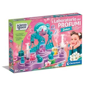 Clementoni Science & Jeu Lab - Le Laboratoire des Parfums, Jeu Scientifique pour Enfants 8+ Ans, Kit pour r&eacute;aliser des parfums et des Cr&egrave;mes et d&eacute;couvrir le monde des Cosm&eacute;tiques, Made in Italy, 19382 (coseon-de, neuf)