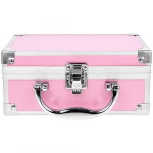 TOVINANNA Bo&icirc;te de Rangement en Aluminium Malette de Maquillage Portable pour Instruments de Beaut&eacute; Poign&eacute;e Ergonomique Usage Professionnel (JIGZAG, neuf)