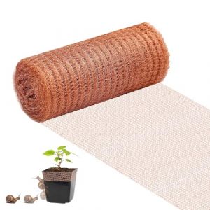 Chumix Filet Cuivre Anti Limace,12,7 CM X 6 M Filet Anti Limaces Et Escargots, Double Grillage Anti Rongeur, Facile à DéCouper, IdéAl pour Jardin, Balcon et Carre Potager (Novastream Kanalas Kft., neuf)