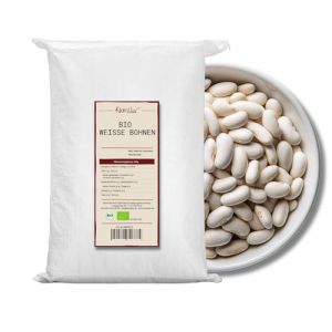 25kg haricots blancs secs BIO - haricots secs BIO sans additifs - haricots blancs en grand emballage (KONTORHAUS G&Ouml;RICKE UG, neuf)