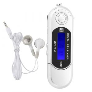 LetCart Lecteur MP3 Numérique, Lecteur MP3 USB De Musique Portable avec Support D'écran LCD Carte Micro SD/mémoire 32 Go Radio FM Enregistreur Vocal Carte TF(Gris) (Letcart, neuf)