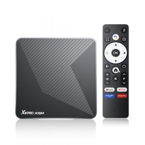 Android TV Box, 2025 Neueste Smart TV Box mit Android14.0 RAM 4G ROM 32G WiFi6 Enternet 10/100M Bluetooth 5.0 USB3.0 Unterst&uuml;tzt 3D HD 8K Android Box (RUPA-EU, neuf)