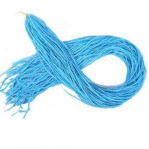 Extensions de cheveux synthétiques pour tressage africain 30 pouces de longs cheveux tressés ombrés artificiels pour femme-S bleu 50 g (guangzhouliyeshangmaoyouxiangongsi 85244, neuf)