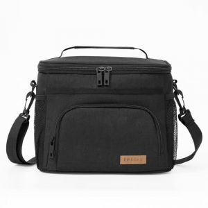 Aiuuee Sac Isotherme Repas 9 L, Glaciere Souple Isotherme Avec Bandoulière, Sac Lunch Box Portable, Sacs Glaciere Adulte Voyage Pique-Nique (ZHANGCHIPING LTD1, neuf)