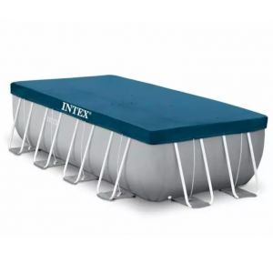 Intex 12229 B&acirc;che pour piscine rectangulaire 488 &times; 244 &times; 107 cm &ndash; Convient pour piscines Prism Frame 549 &times; 274 cm &ndash; B&acirc;che de protection contre la salet&eacute;, les feuilles et l'&eacute;vaporation (sportandfashion4you, neuf)
