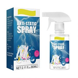 Spray Antistatique pour v&ecirc;tements, adoucissant, Cheveux, Spray Anti-frisottis, d&eacute;capant Antistatique pour v&ecirc;tements, Textiles, Meubles et Voiture, r&eacute;duit l'&eacute;lectricit&eacute; Statique (andate, neuf)