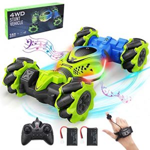 Pristar Voiture T&eacute;l&eacute;command&eacute;e Enfant Voiture Telecommand&eacute; Tout Terrain, 4x4 Voiture T&eacute;l&eacute;command&eacute;e avec la Main, 2.4Ghz RC Drift Auto Voitures Radiocommand&eacute;e, Voitures Telecommandee 4 5 6 7 8 9 10 Ans (Pristar-EU, neuf)