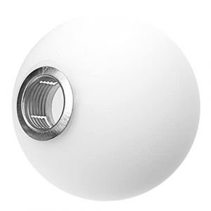 OSALADI Abat-jour Boule Blanc Laiteux Globes Pour Luminaires Couverture Dabat-jour De Chevet Ampoules Rondes Couvercle De Lumière Globe Abat-jour Au Sol Branches Blanche Boule Acrylique G9 (Joan Yue, neuf)