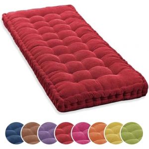 Coussin de Banc Exterieur intérieur 100x40/120x40/140x40/150x50/180x55cm Banc Assise Coussin 8-10cm Jardin Coussin D'assise Epais Coussin de Sol Canapé pour Maison Patio Balançoire(Color 7,50x65cm(19. (zhangyanwen0702, neuf)