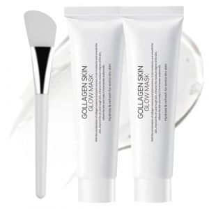 Collagen Night Wrapping Mask, Collagen Au Lait Night Mask, Masque Collagene Visage Korean, Masque Visage Coreen, Peel Off Masque Visage De Nuit Au Collag&egrave;ne, Hydratation Intense (2PC) (xiaxiappa99, neuf)