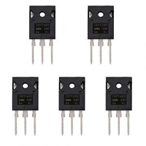 BOJACK IRFP460 MOSFET Transistors IRFP460N 20 A 500V N-Canal MOSFET de puissance IRFP460NPBF TO-247 (paquet de 5 pièces) (BOJACK, neuf)