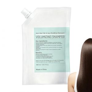 Shampooing Épaississant pour Cheveux | Volume Épaississant Renforçateur,Shampooing Clarifiant Anti-Chute 300ml | pour Cheveux Abîmés Secs Gras Longs Courts Bouclés Sensibles Douche Maison (ZhangBao Gem, neuf)