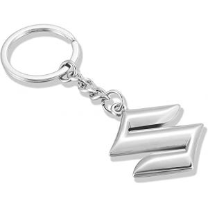 WYMKL Porte-cl&eacute;s Voiture Porte Cl&eacute; Voiture pour Suzuki Vitara Brezza 2020-, Porte Clef Anneau Porte Clef Personnalis&eacute; Keychain Porte-Cl&eacute;S Cadeaux Cr&eacute;Atifs (NEIHUANGXIANSHUOPEIBAIHUODIANGERENDUZI, neuf)