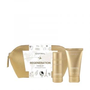Cotril Regeneration Pochette Travel Kit Shampoo 50ml + Mask 50ml - kit de voyage (Hair Gallery, neuf)
