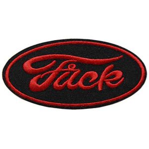 topt mili lot 2 ecusson Fuck Merde Kiss My Ass Biker Motard Moto USA us thermocollant 9x5,5 cm patche (destockandco (vendeur francais), neuf)