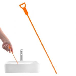 Lunaobrik Outil de Nettoyage Canalisation – Crochet Éliminateur de Cheveux et Débris | Tige Flexible Anti-Bouchon pour Évier, Lavabo, Douche | Déboucheur Manuel Réutilisable pour Cuisine & Salle Bain (Jienni, neuf)