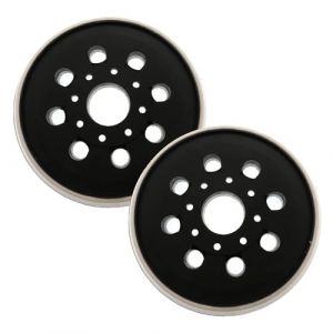 2 pi&egrave;ces de plaque abrassive 125 mm avec support Velcro pour Bosch, plaque abrassive 125 mm avec Velcro pour Bosch PEX 220 A, GEX 125-1 AE, PEX 220 AE, Skil 7402/7490 (MaMa store, neuf)