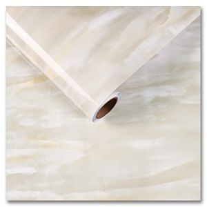 CRE8TIVE Papier Peint Adhesif Marbre Papier Peint Blanc Papier Peint Adhesif Mural Papier Adhesif pour Meuble Papier Peint Salon Papier Peint Autocollant Papier Peint Salle de Bain Vinyle 30cm x 200cm (VEELIKE, neuf)