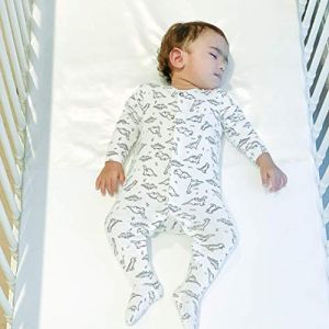 Mane by Tim & Tam Drap-housse en satin et coton biologique pour lit bébé Aide à protéger les cheveux et la peau délicats Blanc 120 x 60 cm (Tim & Tam, neuf)