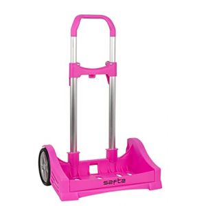 Chariot pour sac à dos Safta Fuchsia (Geek Atmosphere, neuf)