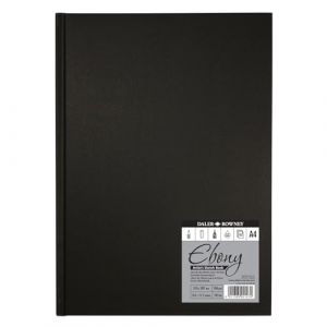 Daler Rowney Ebony - Carnet de croquis couverture rigide 54 feuilles A4 - 150g/m² (Ponera, neuf)