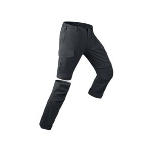 YAOBAOLE Pantalon de Randonnee Homme Pantalons Moto Homme Pantalon Imperméable Pantalon Modulable Gris Foncé 3XL (YBLfashion, neuf)